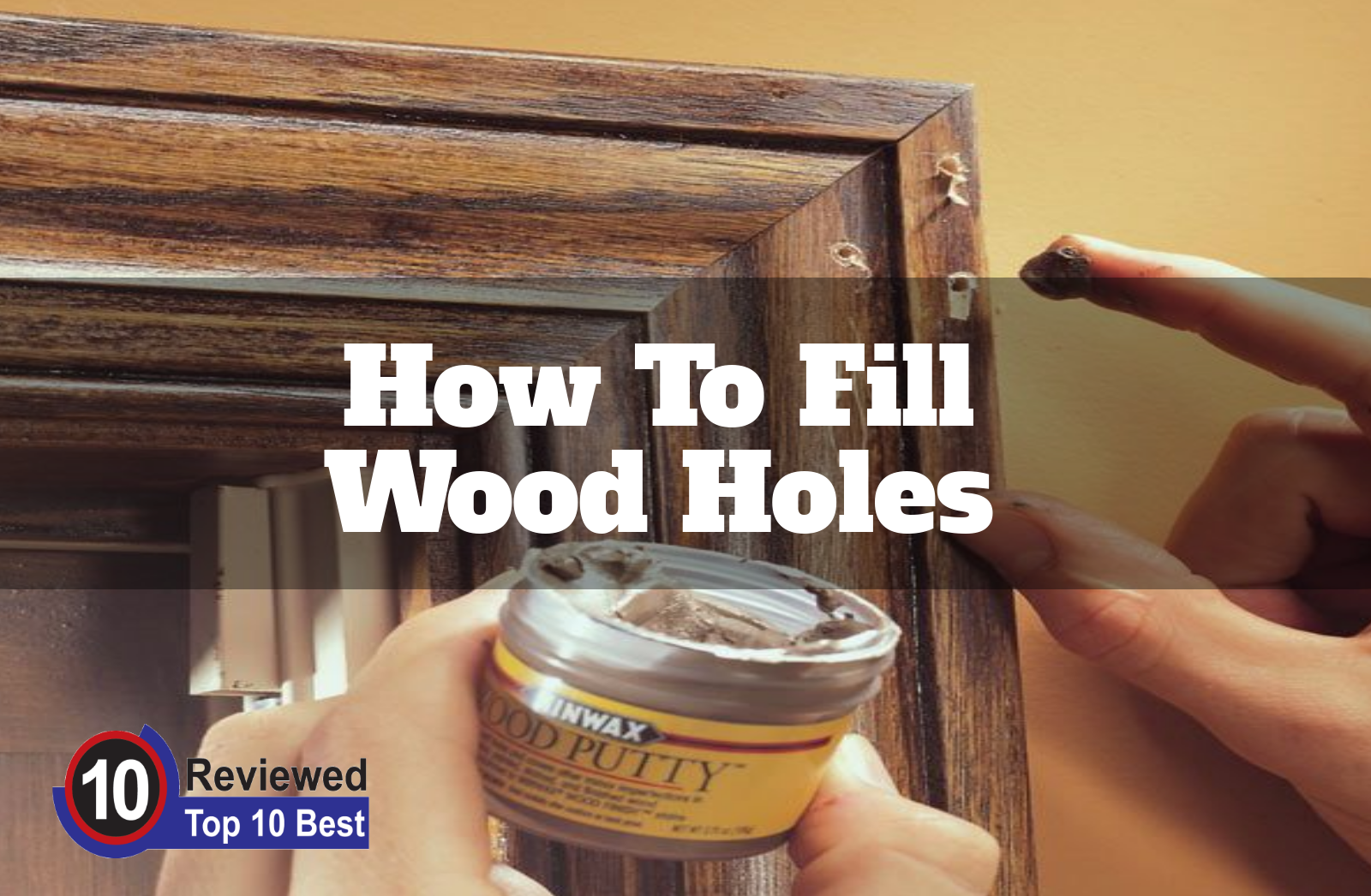 How To Fill Large Hole In Wood Door Frame