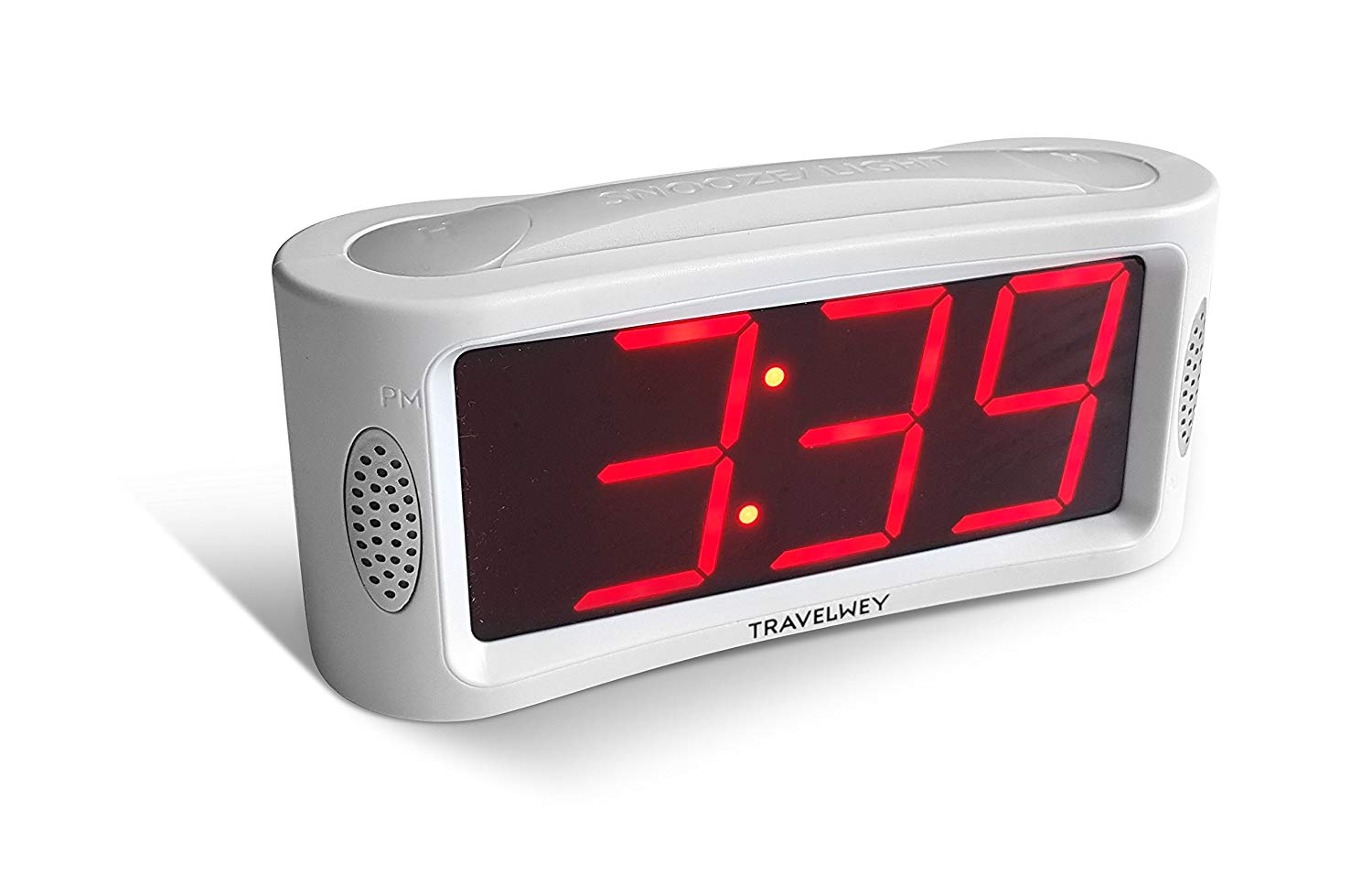 red and green light alarm clock